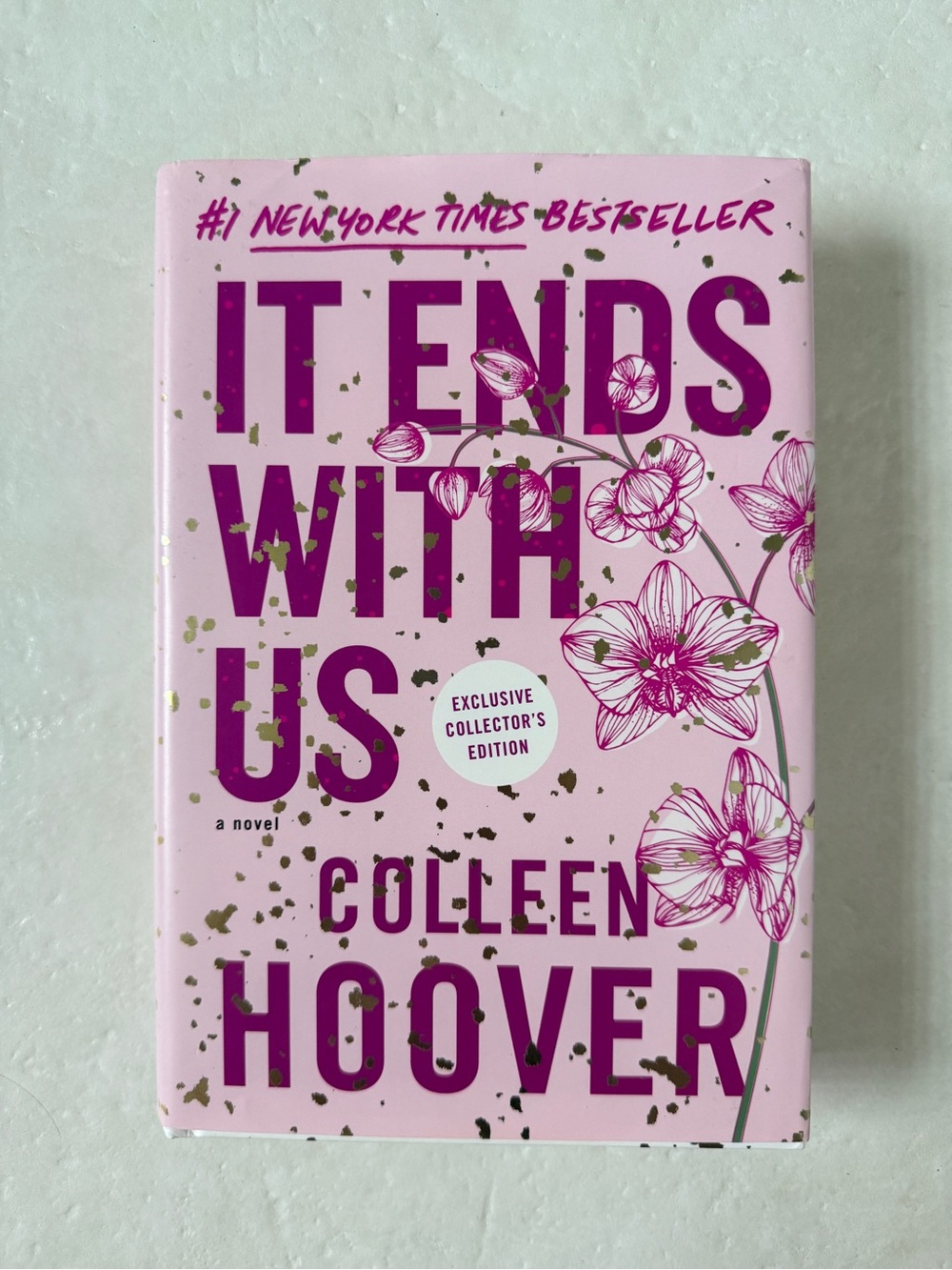 New It Ends With Us Colleen Hoover Hardback Book Collectorโs Edition
